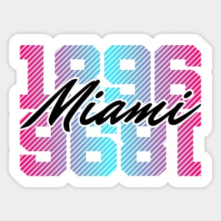 MIAMI 1896 Sticker